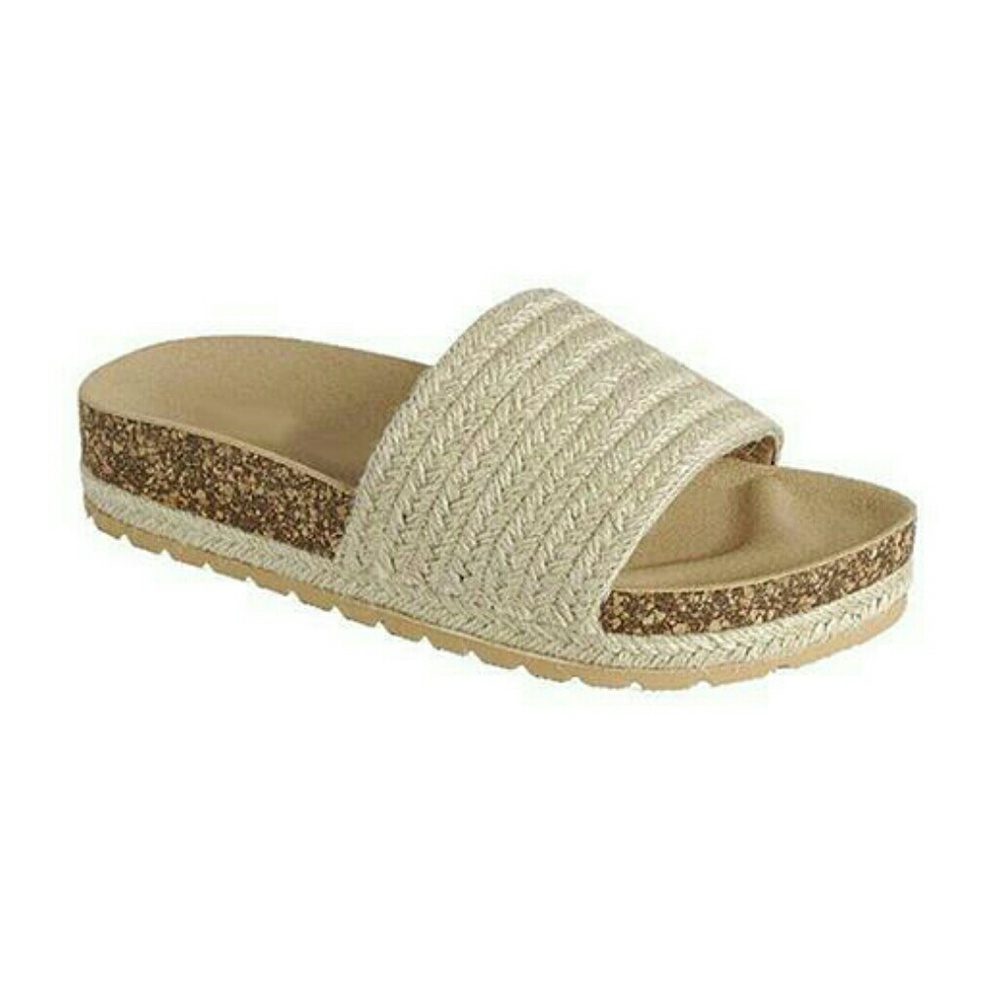 Espadrille flatforms